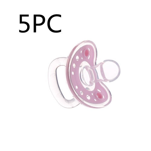 Baby Products Full Silica Gel Pacifier Two-color Liquid Silicone Sleep Comfort Baby Pacifier Baby